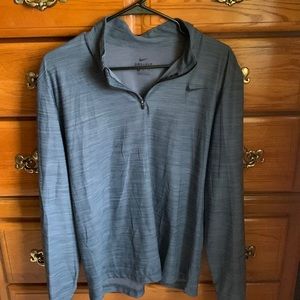 Men’s Nike M Dri Fit Quarter Zip.